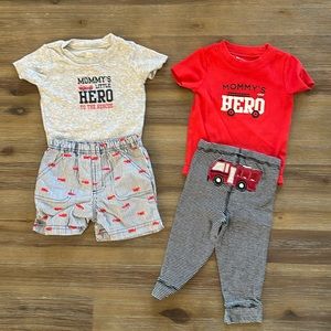 Carters fire truck sets